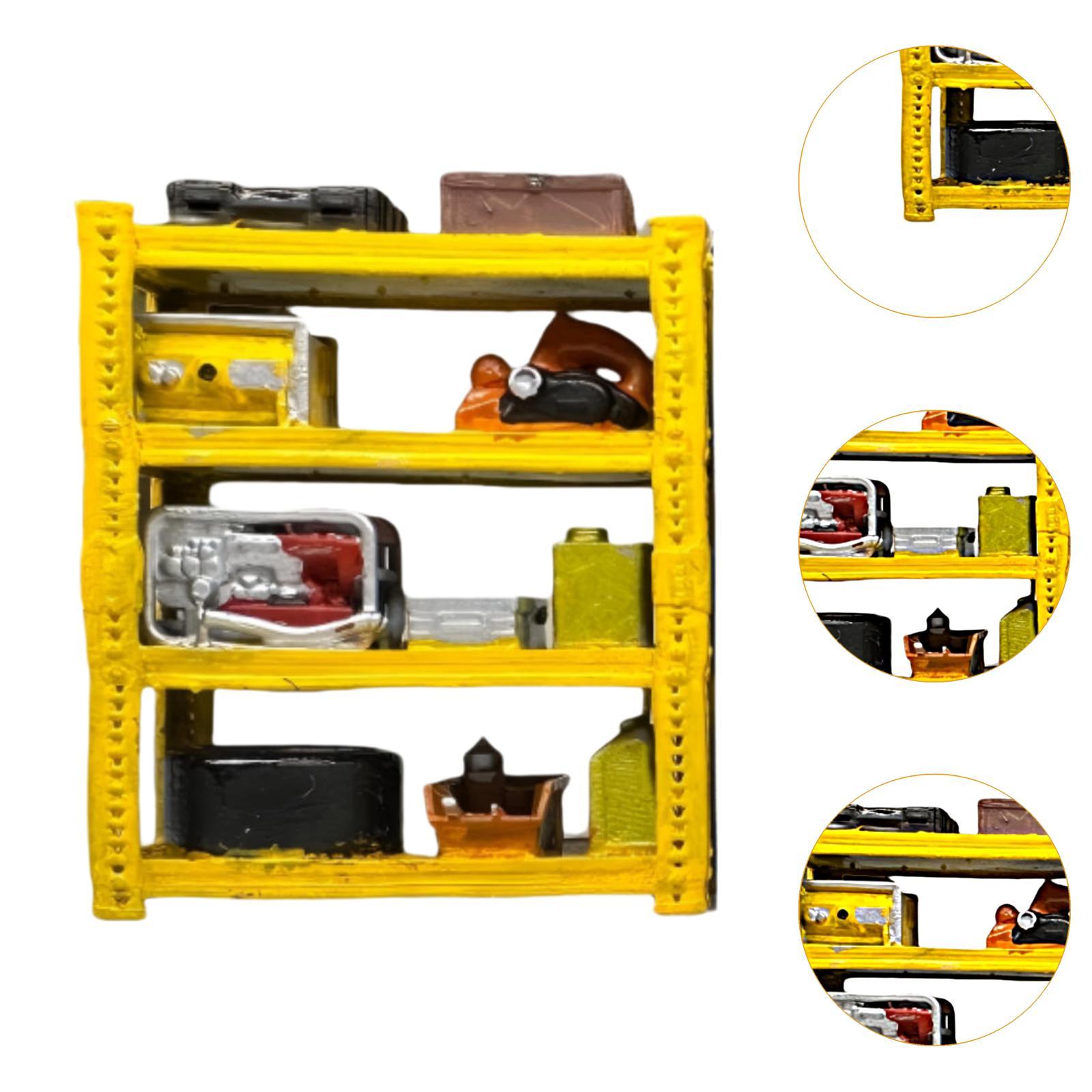 1/64 Car Garage Repair Shelves - Auto Repair Shop Layout review and price