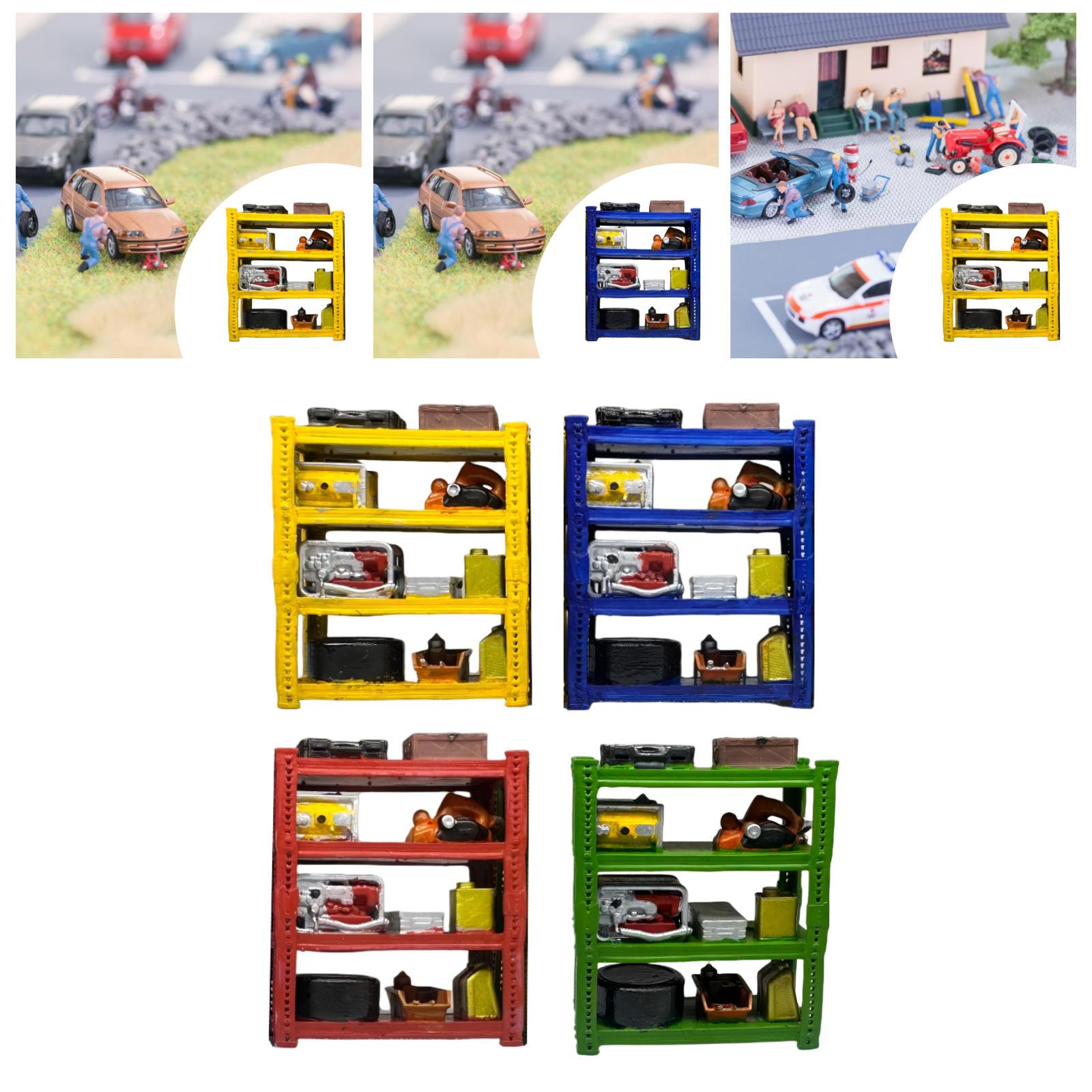 1/64 Car Garage Repair Shelves - Auto Repair Shop Layout review and price