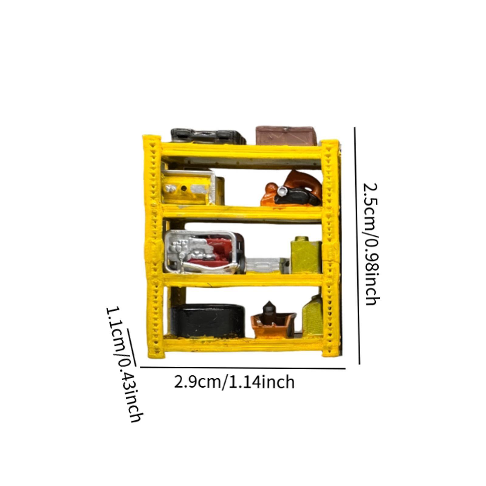 1/64 Car Garage Repair Shelves - Auto Repair Shop Layout review and price
