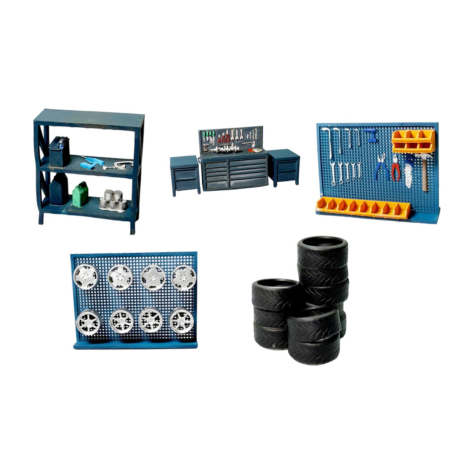 1/64 Diorama Garage Accessory  - Auto Repair Shop Layout review and price