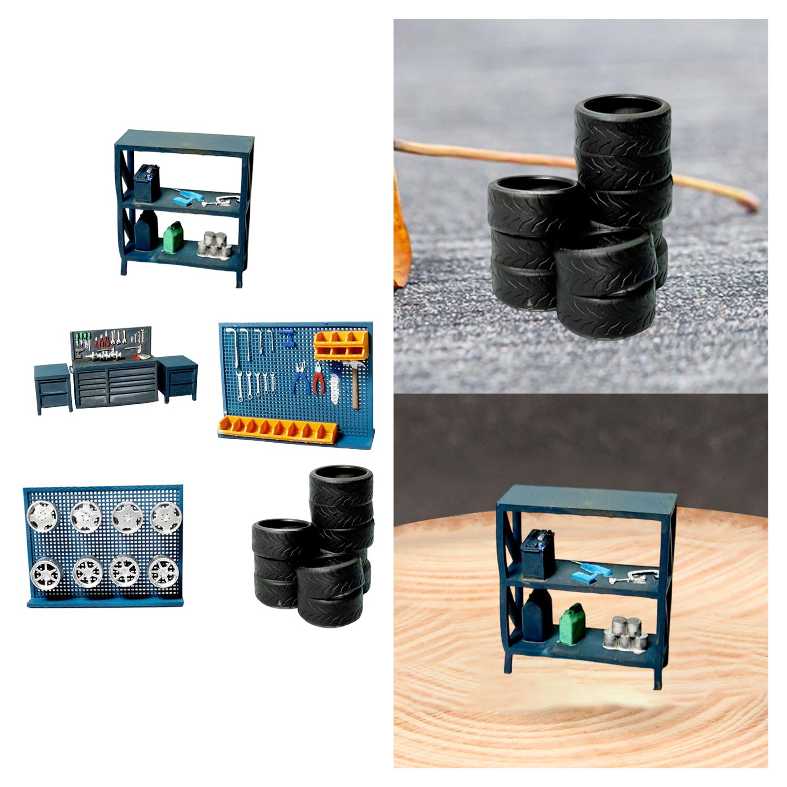 1/64 Diorama Garage Accessory  - Auto Repair Shop Layout review and price