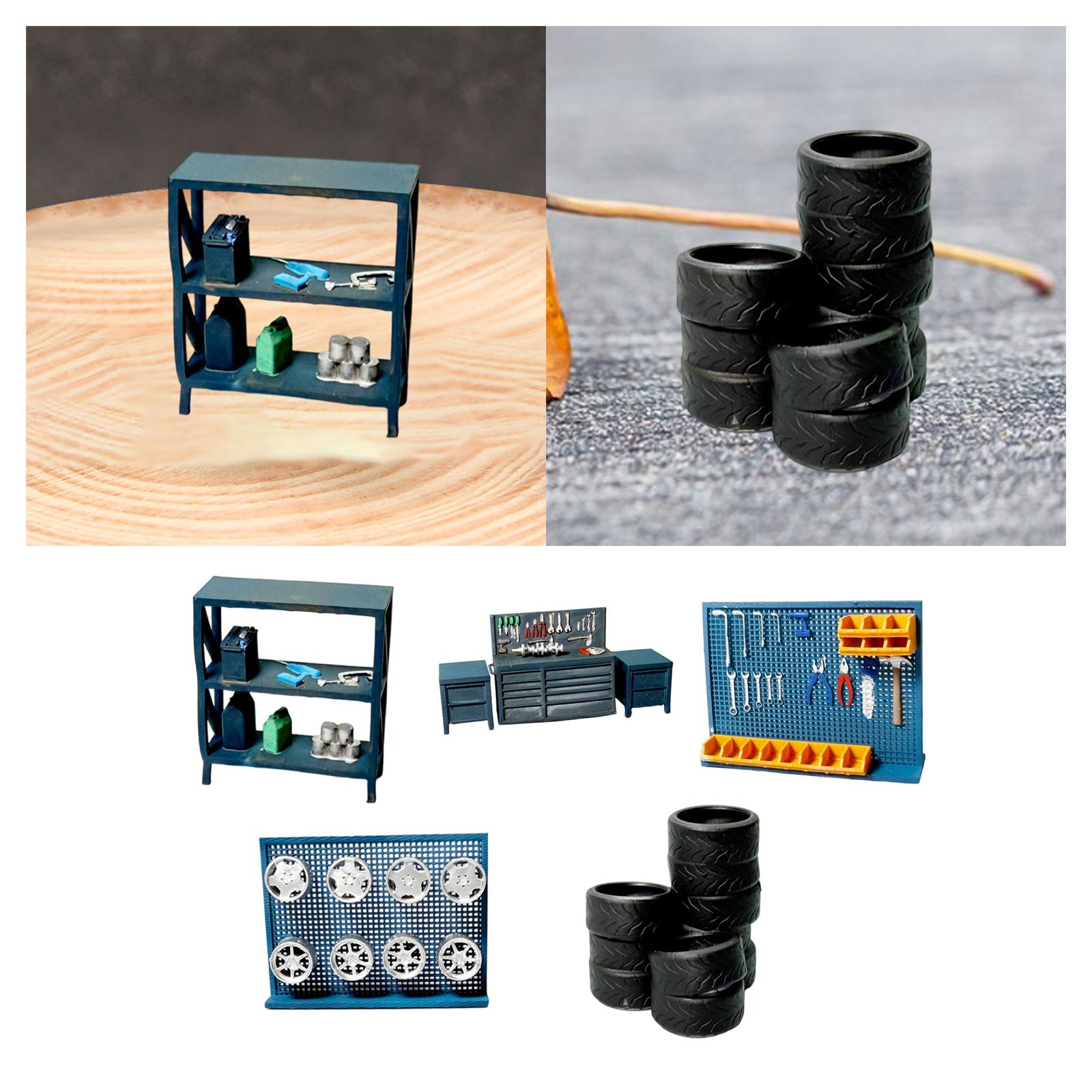 1/64 Diorama Garage Accessory  - Auto Repair Shop Layout review and price